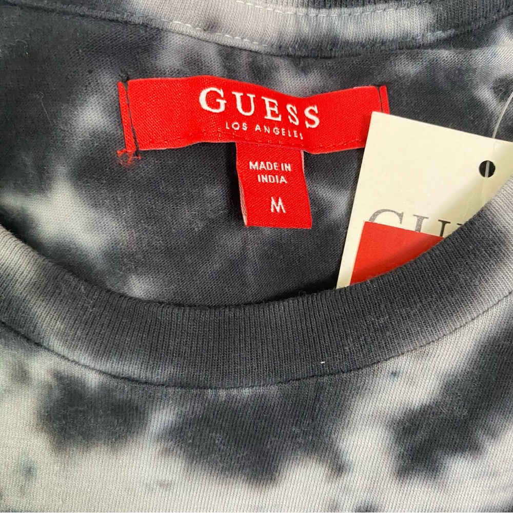Guess cotton tie dye long sleeve top 3/$25 - Picture 5 of 7